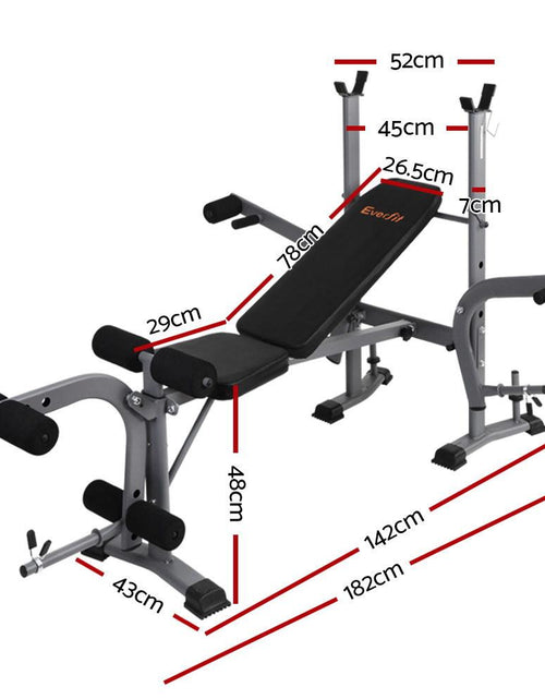 Load image into Gallery viewer, Everfit Weight Bench Adjustable Bench Press 8-In-1 Gym Equipment
