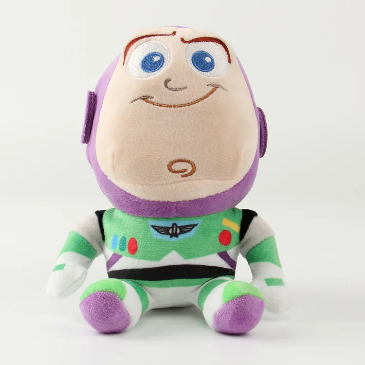 Toy Story Woody & Buzz Lightyear Cute 18cm Movie Plush Dolls Toys